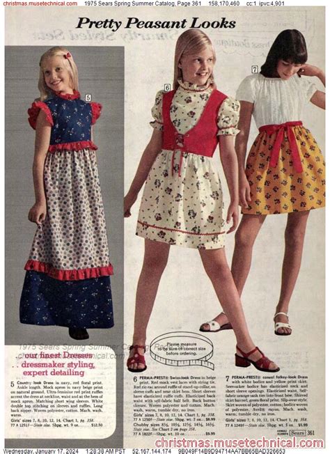 1975 Sears Spring Summer Catalog Page 361 Catalogs And Wishbooks