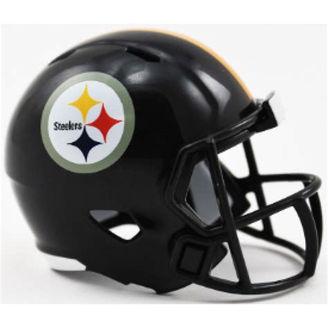 Riddell NFL Pittsburgh Steelers Speed Pocket Size Football Helmet