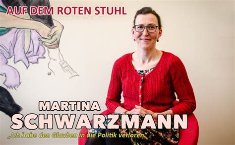 Martina Schwarzmann Auf Dem Roten Stuhl