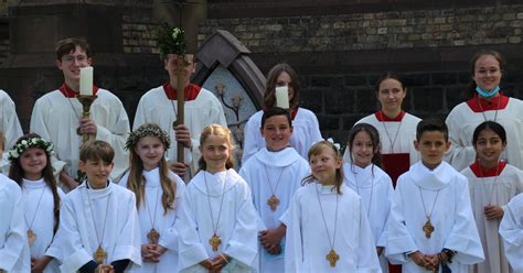 Projektchor für den Erstkommuniongottesdienst Pfarrei Hl Johannes