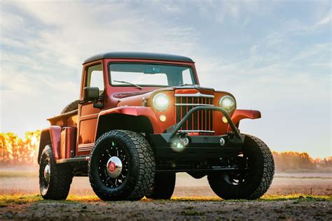 Classic Body Modern Performance 1955 Willys Pickup