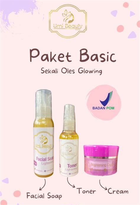 Bpom Cod Skincare Umi Alfatih Paket Set Lengkap Ubc Umi Beauty Care