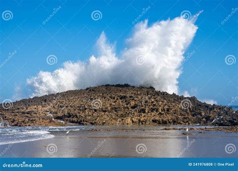 Aguadilla Beach at Puerto Rico Stock Photo - Image of cloud, nature: 241976808