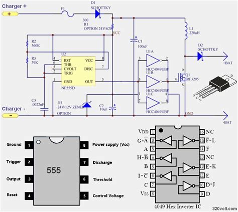 Lead Acid Battery Desulfator Circuit Circuit Diagram