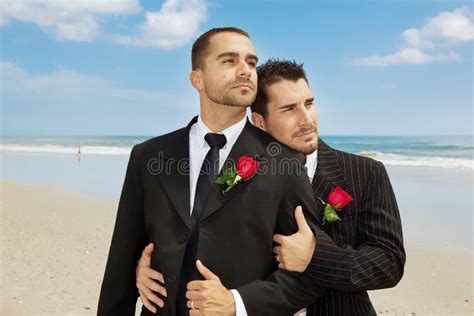 Gay Grooms Stock Image Image Of Couple Males Relationship