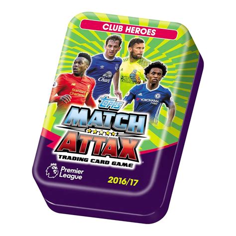 Match Attax Mega Tin Premier League Football Cards