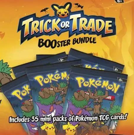 Pokémon Trick or Trade Card List 2024 Coded Yellow