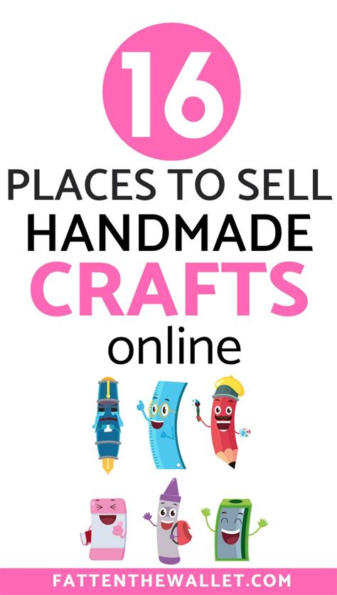 Best Places To Sell Handmade Crafts Online Craft Online Selling