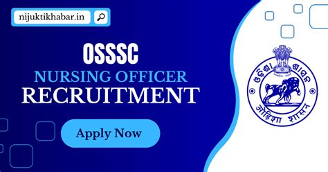 Osssc Nursing Officer Recruitment 2023 Apply Online Now For 7480