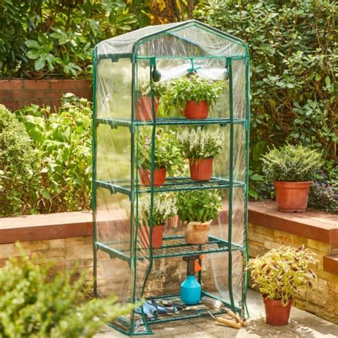 Glitzhome Inch Tall Portable Pvc Greenhouse Tier X X