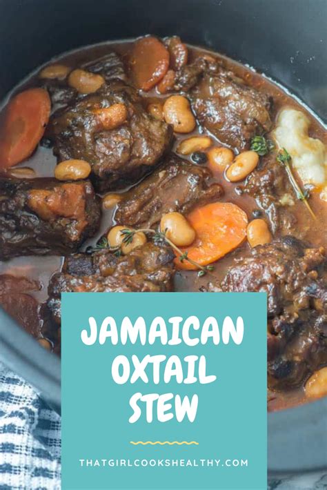 Jamaican Oxtail With Butter Beans Recipe