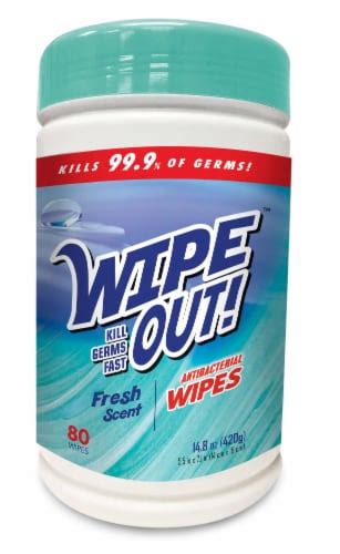 Wipe Out! Antibacterial Fresh Wipes 80 Count, 80 ct - Fry’s Food Stores