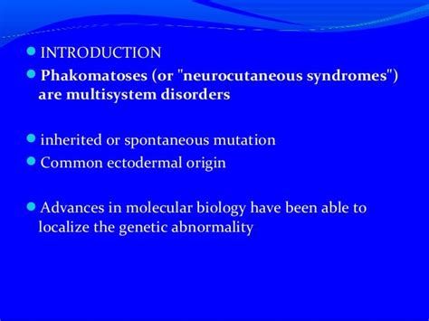 Neurocutaneous Syndrome