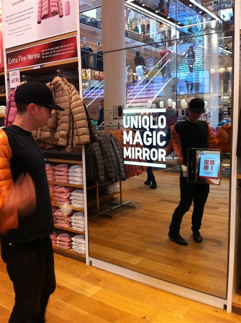 Uniqlomagicmirror Reactive Magic Mirror Experiential Mirror