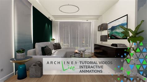 Interactive Animation In ARCHLine XP LIVE Tutorial YouTube