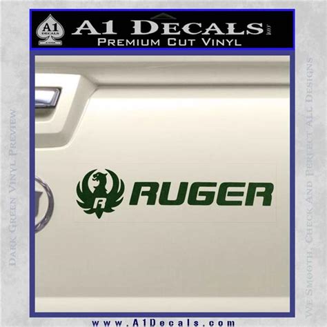 Ruger Firearms Dwn Decal Sticker A1 Decals