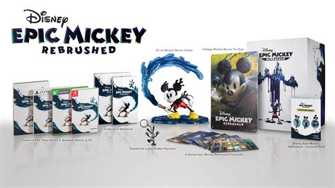 Epic Mickey Rebrushed Collectors Edition Pre Order Bonus