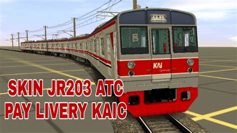 SHARE SKIN JR203 PAY ATC SKIN LIVERY KAIC Trainz Simulator Android