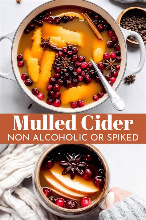 Hot Mulled Apple Cider Hot Mulled Cider Recipe Hot Cider Recipes Mulled Cider Recipe