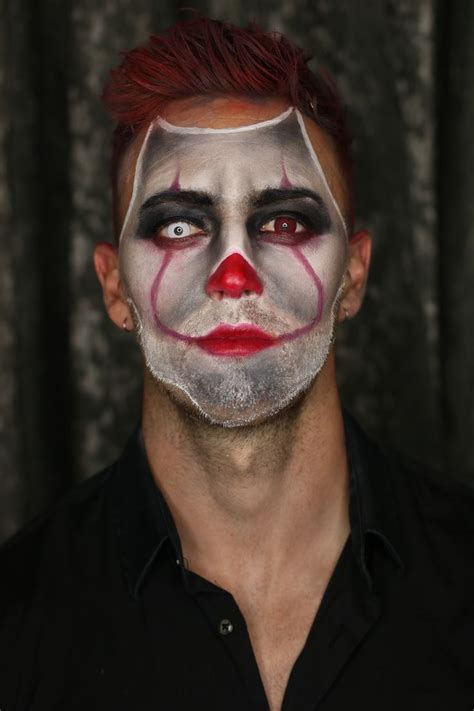 Male Clown Makeup