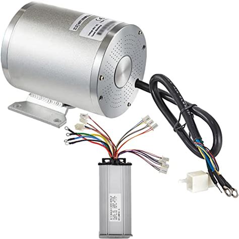 BestEquip Electric DC Motor 2KW 48V Brushless Motor Kit 4300rpm High