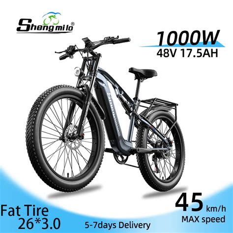 Shengmilo Mx Pouces V Lo Lectrique W Bafang Lectrique Fat Bike