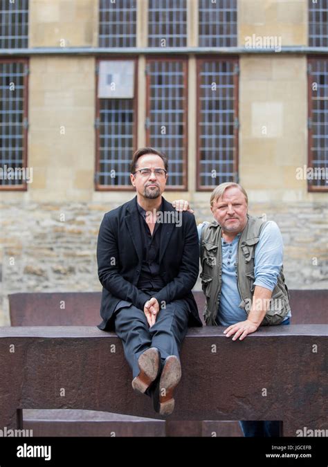 Münster Deutschland 5 Juli 2017 Schauspieler Jan Josef Liefers