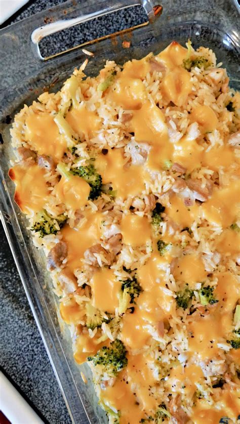 Velveeta Cheesy Broccoli Chicken Casserole With Rice Recipe Recipe