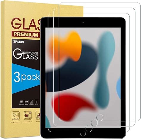 Amazon Sparin Pack Screen Protector Compatible With Ipad Th Th