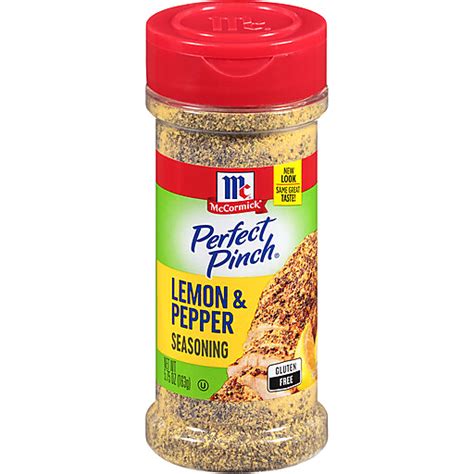 Mc Cormick Lemon Pepper Seasoning 5 75 Oz Salt Spices Seasonings