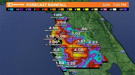 Tampa weather forecast has rain all weekend | wtsp.com