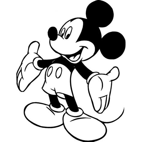 Mickey mouse black and white mickey mouse clip art free black and white ...