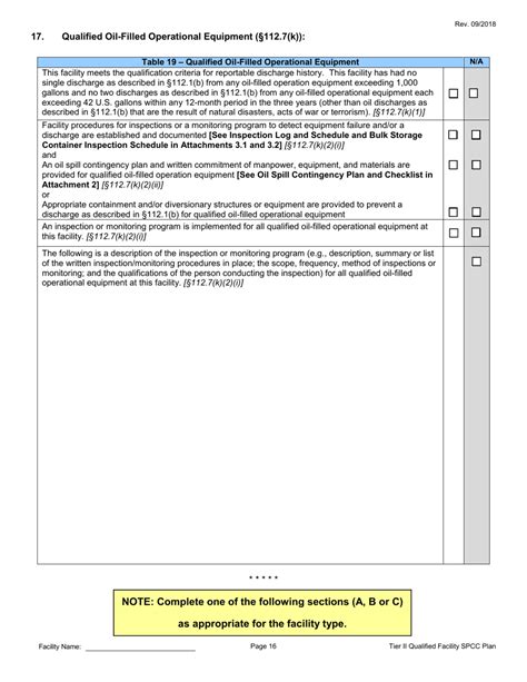 California Tier II Qualified Facility Spcc Plan Template Fill Out