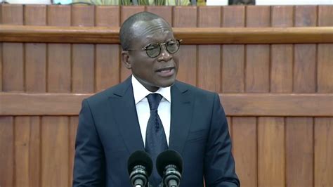 Discours De Patrice Talon Sur L Tat De La Nation Youtube