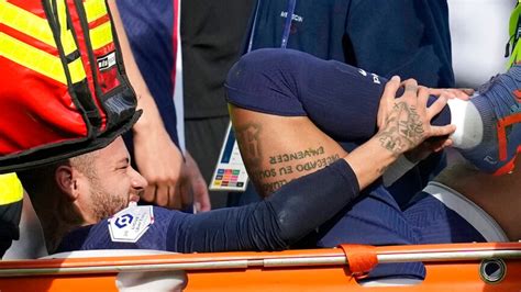 Psg S Neymar Has Ligament Damage In Injured Ankle Can Miss Champions