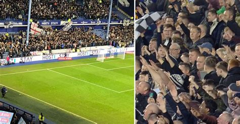 Horrifying image of Newcastle fans crammed behind the goal at Hillsborough