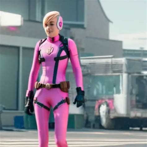 A Still Of Shailene Woodley As Gwenpool In Deadpool 3 Stable