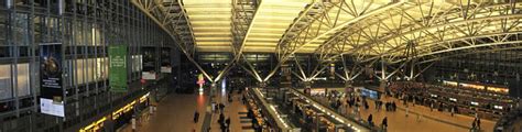 Terminal 2 am Flughafen Hamburg