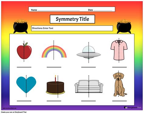 Free Symmetry Worksheets Lines Of Symmetry Worksheets