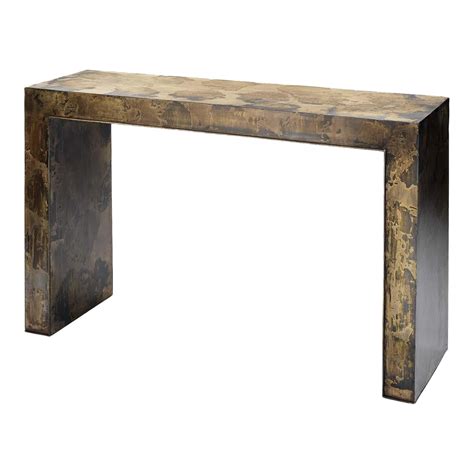 Charlemagne Iron Console Table | Chairish