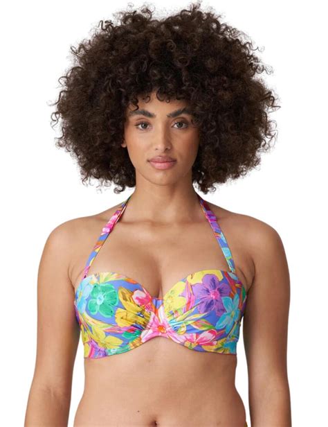 Prima Donna Swim Sazan Padded Strapless Bikini Top Belle Lingerie