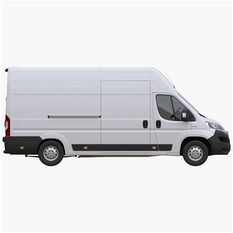 D Fiat Ducato Xlwb Maxi Model Turbosquid