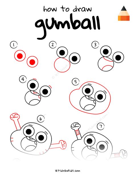 How To Draw Gumball