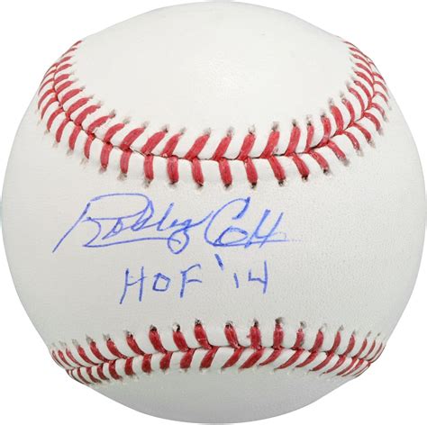 Amazon Bobby Cox Atlanta Braves Autographed Baseball With Hof