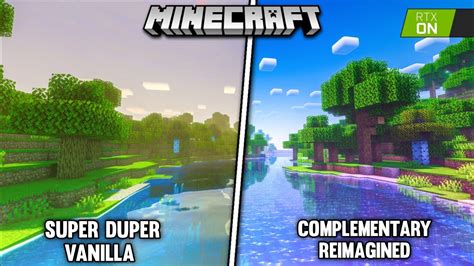 Complementary Reimagined Vs Super Duper Vanilla Which Is Best Shader