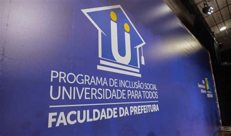 Inscri Es Abertas Para O Programa Faculdade Da Prefeitura De Porto