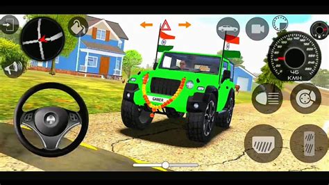 New Green Thar Android Gameplay 4x4 Mahindra Thar Driving Thar