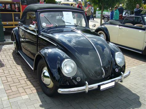 Vw Typ A Hebm Ller Cabriolet In Der Serienm Igen Farbe Schwarz Und