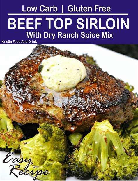 Beef Top Sirloin Recipe with Ranch Dressing Mix | Easy Recipe | KRISTIN