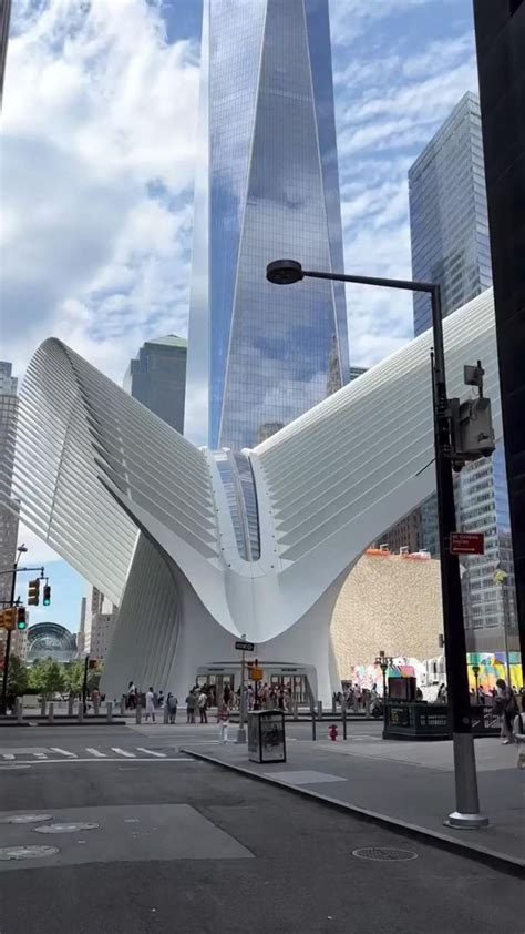 The Sculptural Form Of The Oculus By Santiago Calatrava LLC In New York